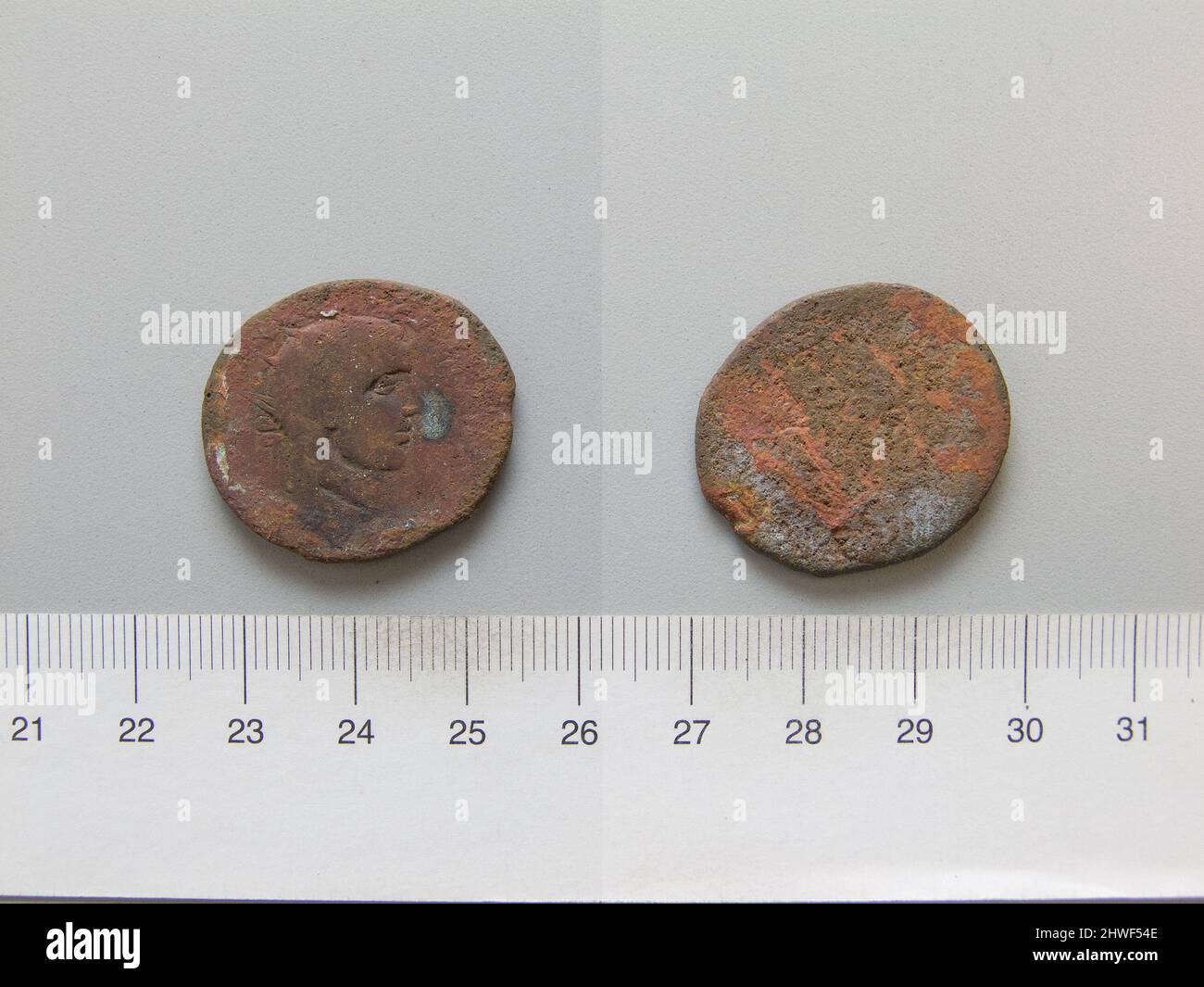 Pièce de Dura Europos. Artiste : inconnu Banque D'Images