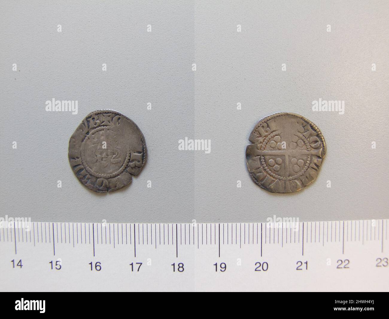 1 Penny of Edward I de Unknown . Souverain: Edward I, roi d'Angleterre, 1239–1307, dirigé 1272–1307 artiste: Inconnu Banque D'Images