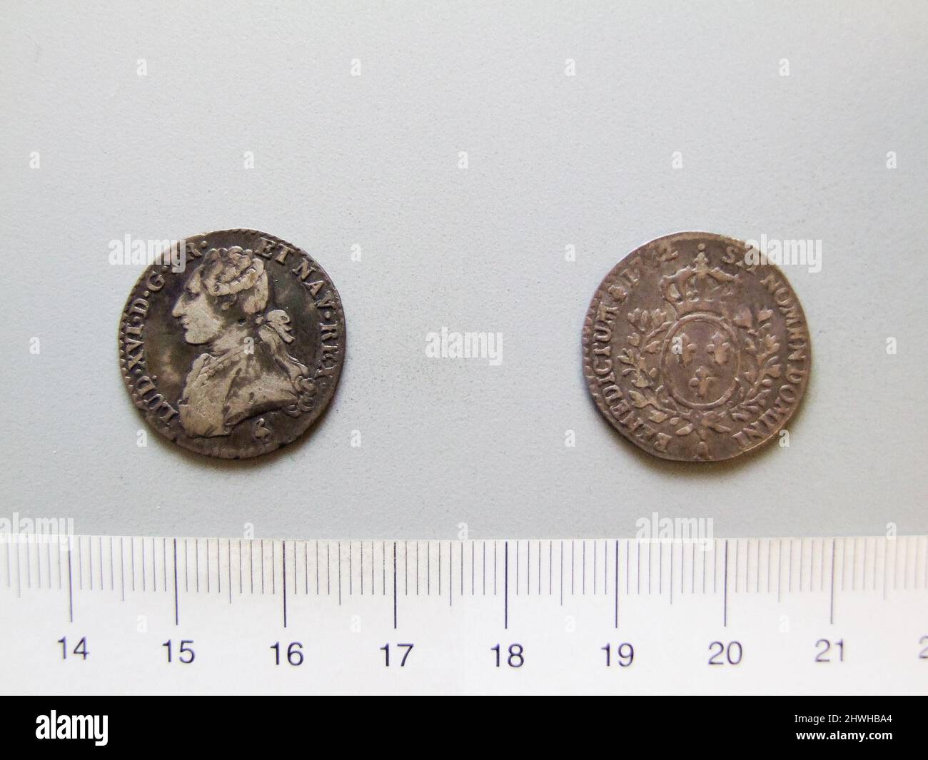 12 Sols (1/10 Écu) de Louis XVI, roi de France de Paris. Souverain: Louis XVI, roi de France, français, 1754–1793, règle 1774–92 monnaie: Paris artiste: Inconnu Banque D'Images 12 Sols (1/10 Écu) de Louis XVI, roi de France de Paris. Souverain: Louis XVI, roi de France, français, 1754–1793, règle 1774–92 monnaie: Paris artiste: Inconnu Banque D'Images