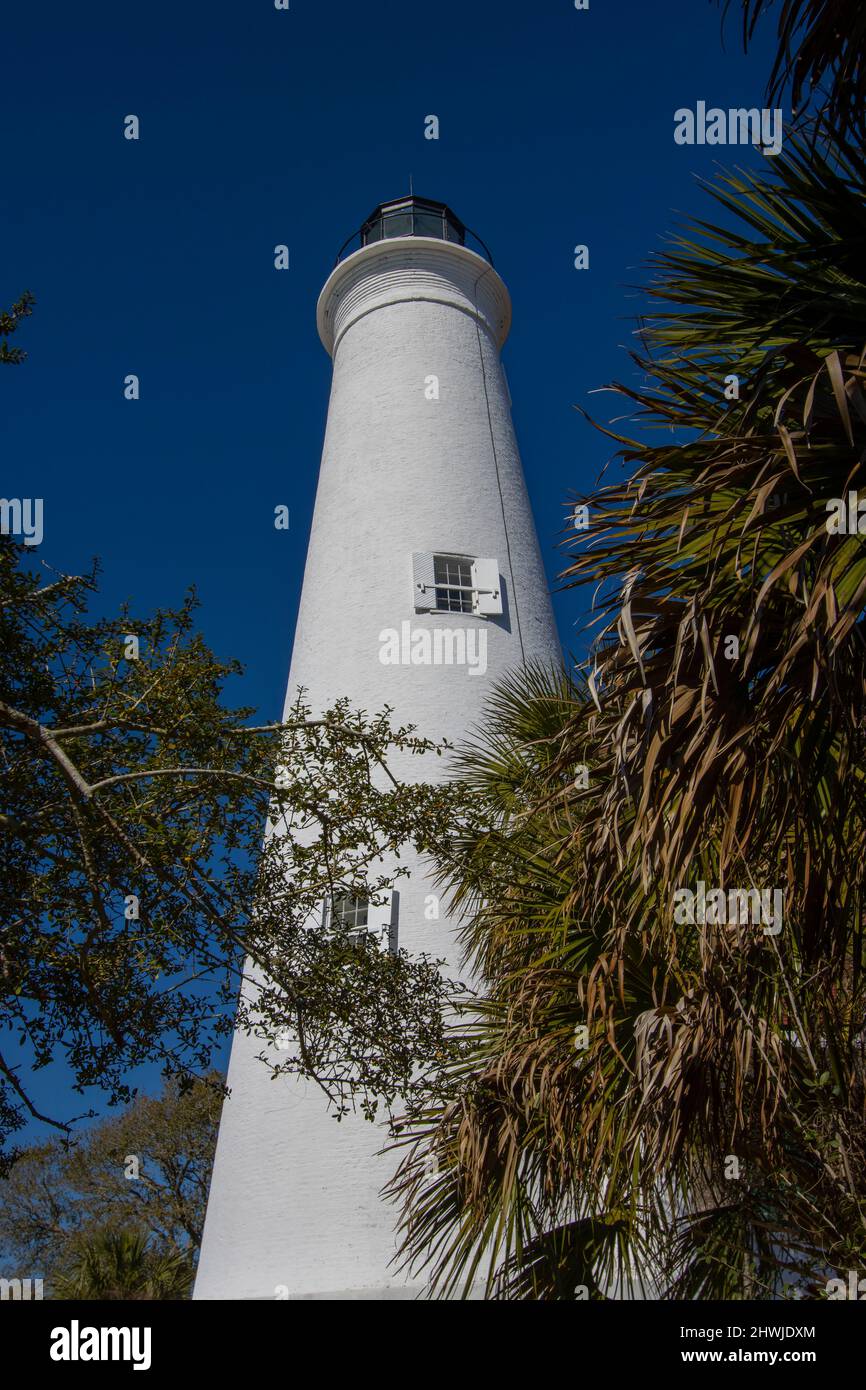 La phare, la Wildlife Refuge, en Floride Banque D'Images