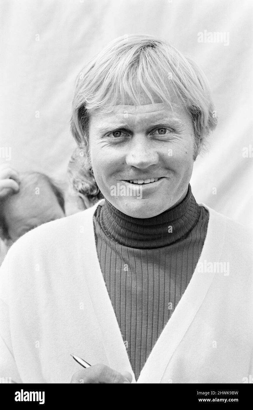 British Open 1973. Troon Golf Club à Troon, Écosse, du 11th au 14th juillet 1973. Photo : légende du golf et Jack Nicklaus, 18 fois grand gagnant. Banque D'Images