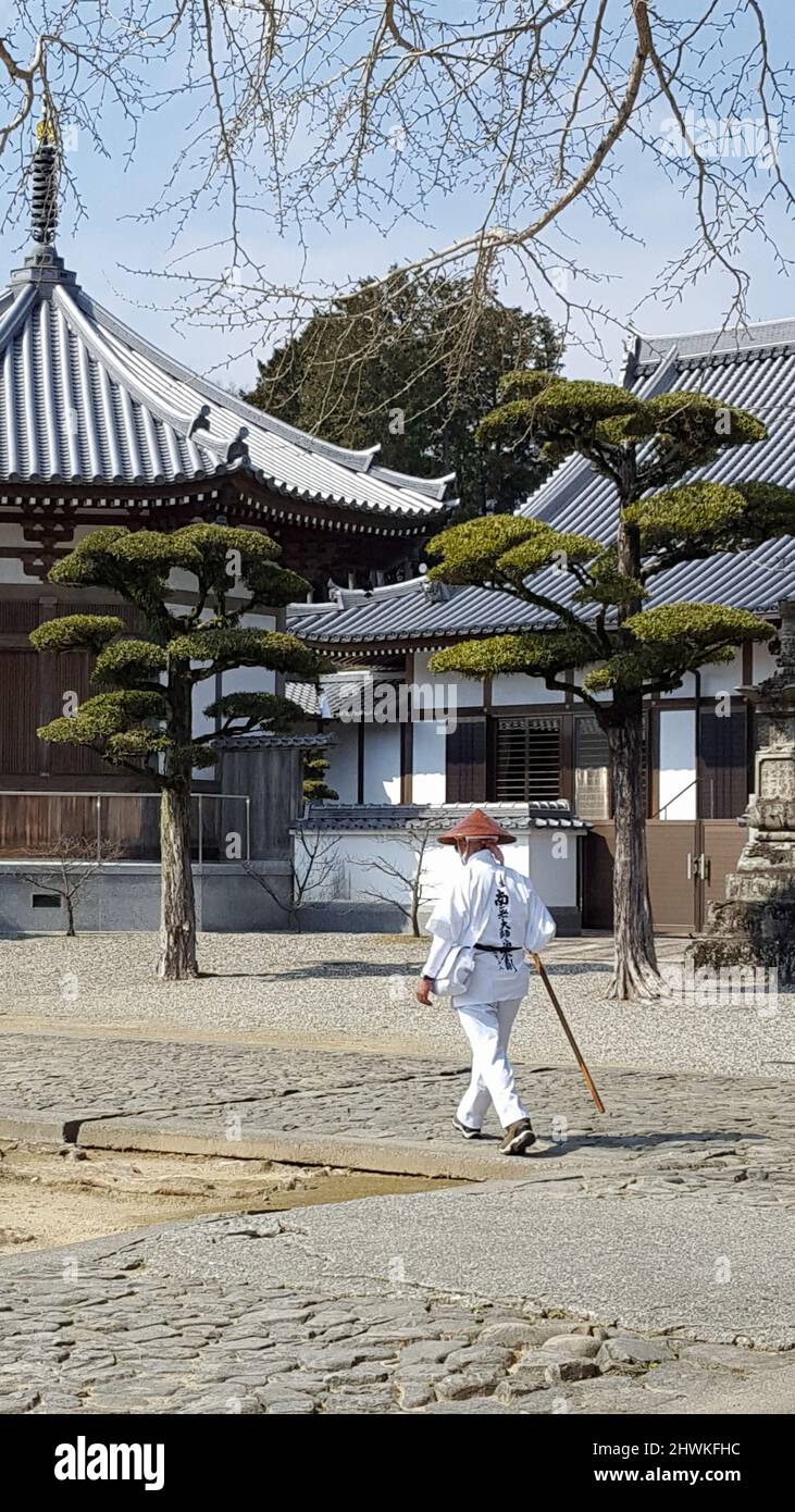 JAPON.pèlerinage sur le chemin des 88 temples de Shikoku Banque D'Images