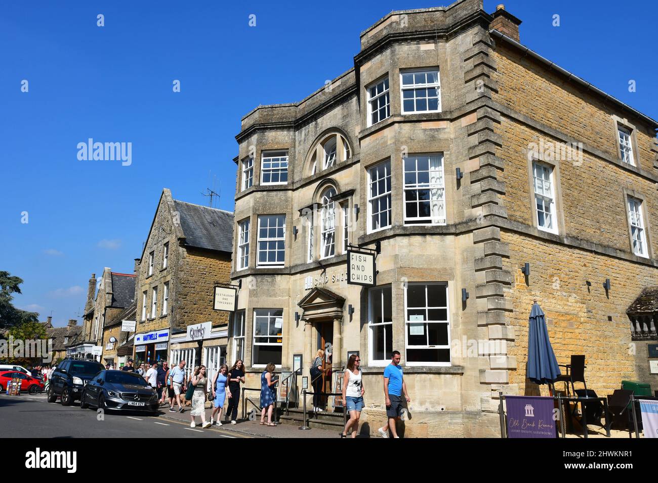 Bourton-on-the-water, Gloucestershire, Cotswolds, Royaume-Uni Banque D'Images