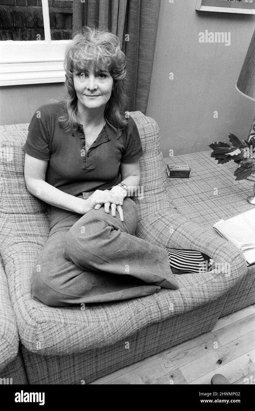 Actrice Sheila Hancock. 22nd janvier 1972. Banque D'Images