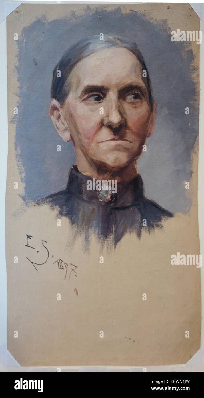Mère. Artiste: Eliel Saarinen, américain, né en Finlande, 1873–1950 Banque D'Images