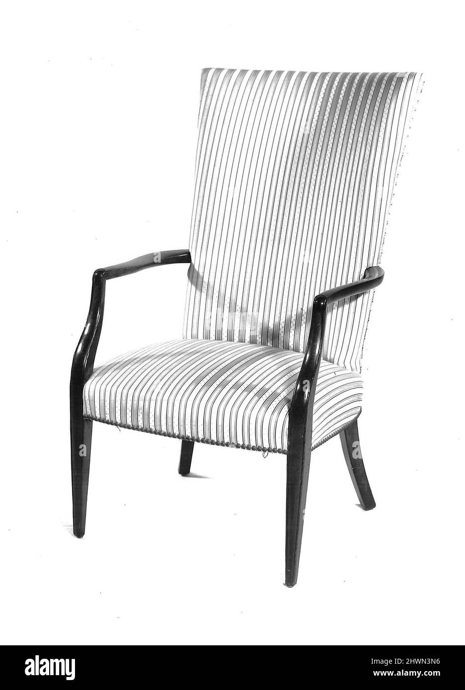 Chaise. Fabricant: Lemuel Churchill, américain, actif ca. 1805-1828 Banque D'Images