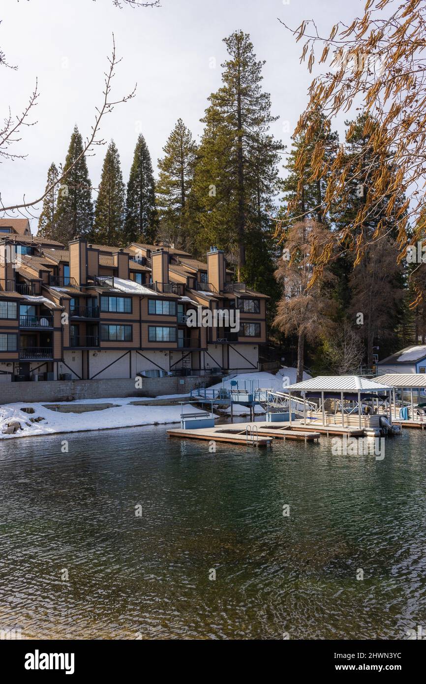 Lac Arrowhead, Californie Banque D'Images