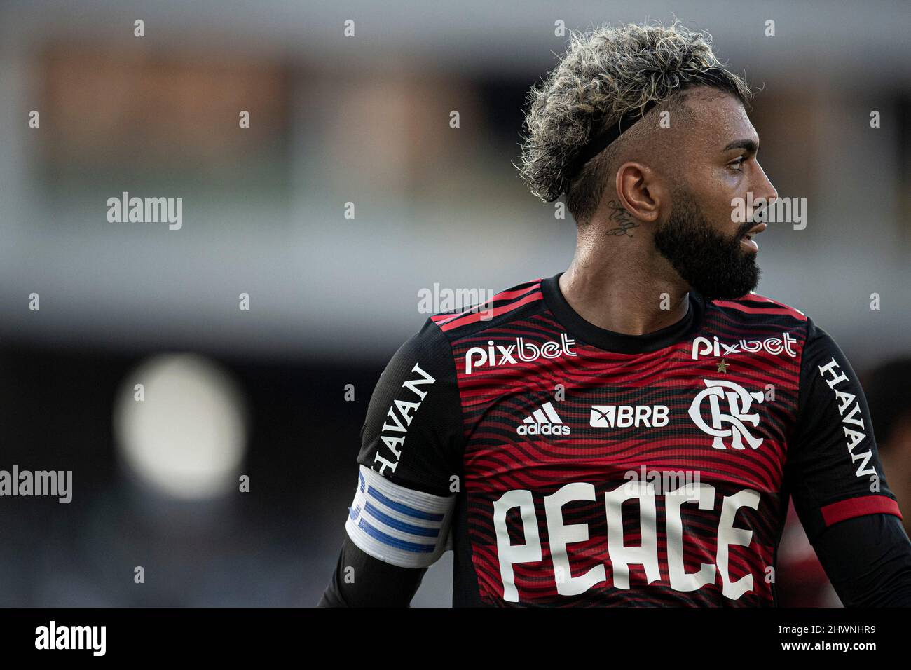 RJ - Rio de Janeiro - 03/06/2022 - CARIOCA 2022, FLAMENGO X VASCO - joueur Gabi Flamengo lors d'un match contre Vasco au stade Engenhao pour le championnat Carioca 2022. Photo: Jorge Rodrigues/AGIF/Sipa USA Banque D'Images