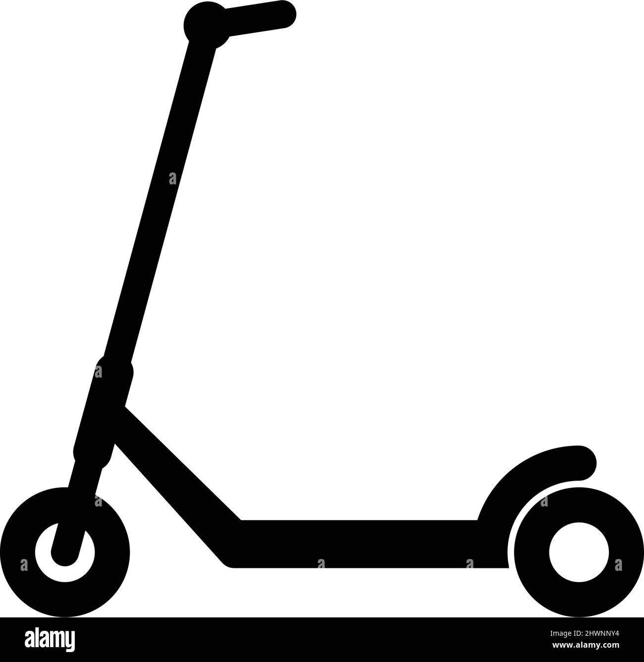 Maquette de moto scooter Icon modèle illustration isolée vectorielle Illustration de Vecteur