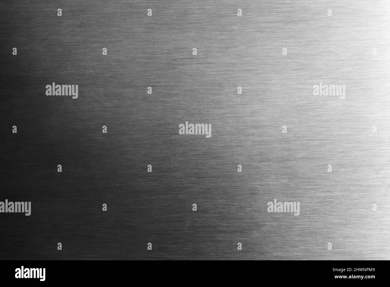 Fond métallique. Texture en acier argenté. Feuille en acier inoxydable brossé Banque D'Images