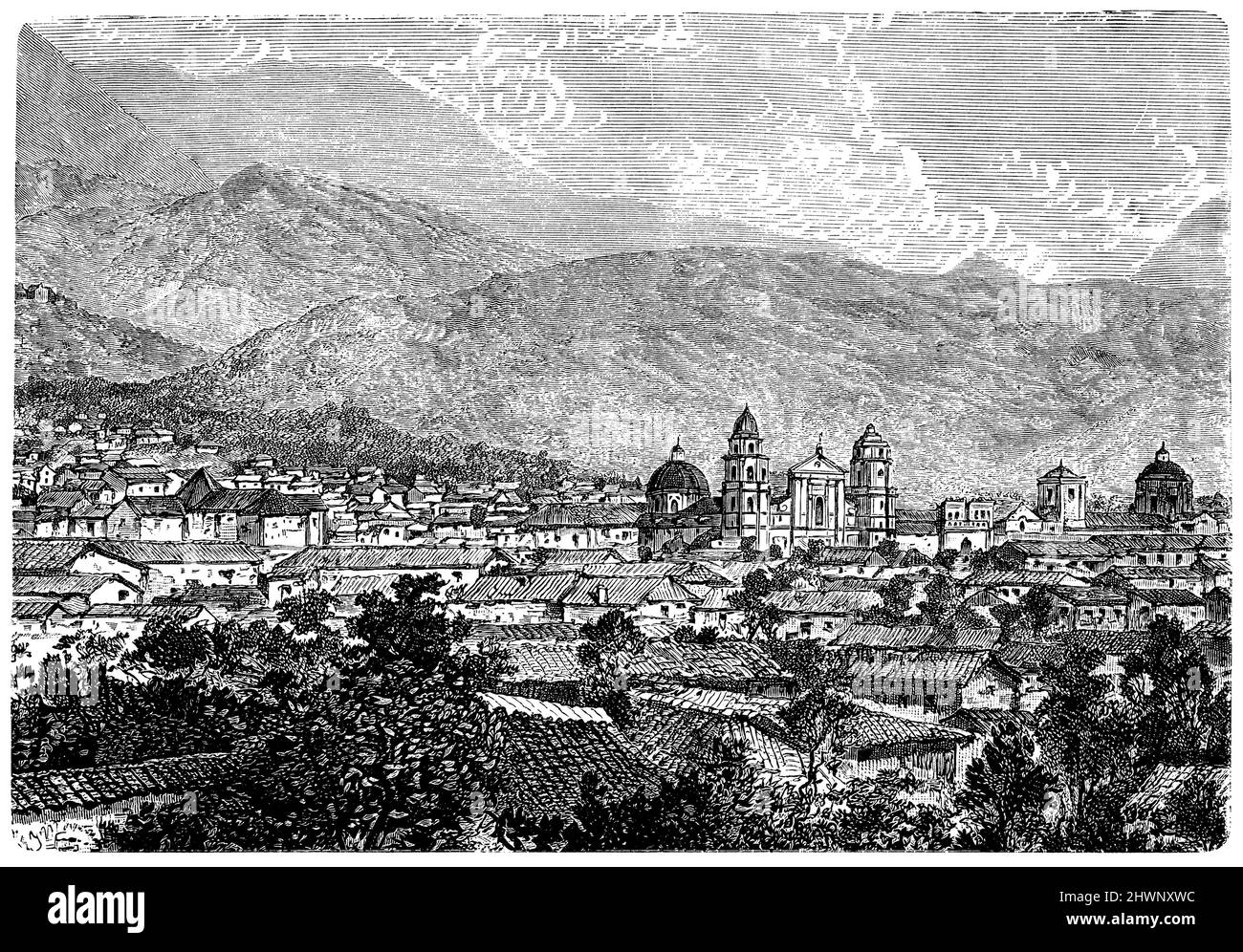 Bogota, , (Encyclopédie, 1893), Bogota, Bogota Banque D'Images