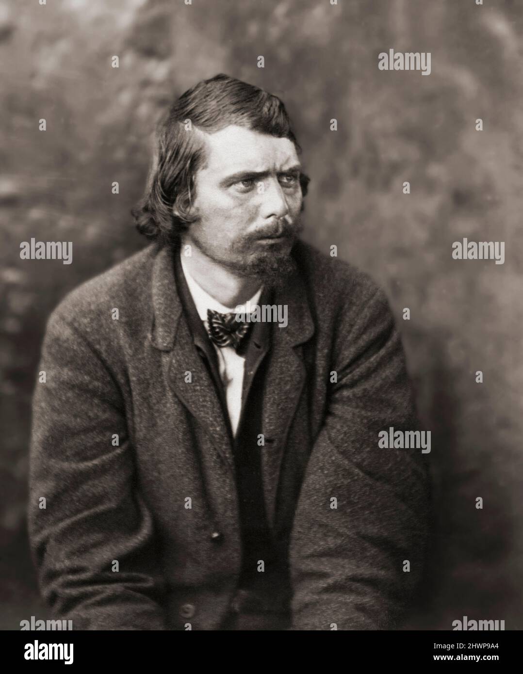 George Atzerodt, 1835 - 1865. Américain - né en Allemagne - exécuté par pendaison pour implication dans la conspiration qui a abouti à l'assassinat du président américain Abraham Lincoln. Banque D'Images