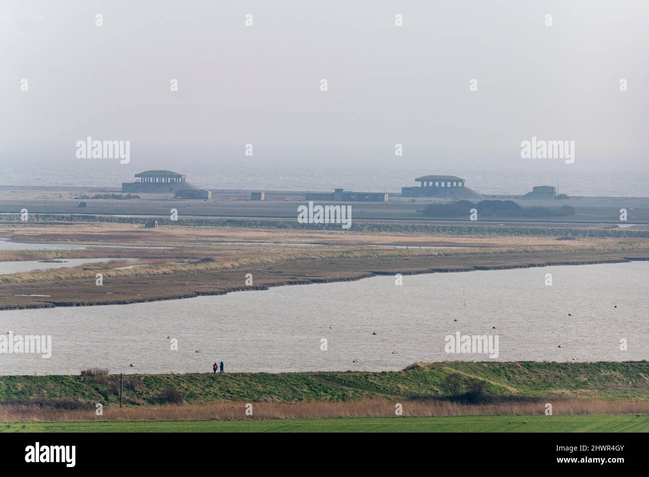 Orfordness Suffolk Angleterre Banque D'Images