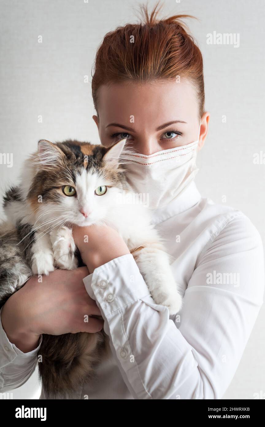 Chat Au Masque Banque De Photographies Et D Images A Haute Resolution Alamy