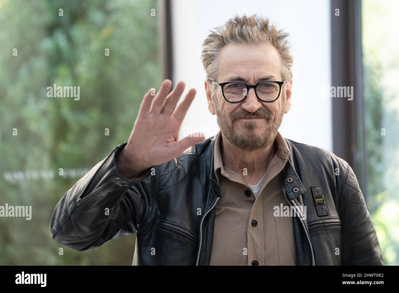 Rome, Italie - 03 mars 2022 Marco Giallini participe à la séance photo du film 'Cera una volta il crimine' à l'hôtel Meridien Visconti de Rome. Credit: Luigi de Pompeis/Alamy Live News Banque D'Images