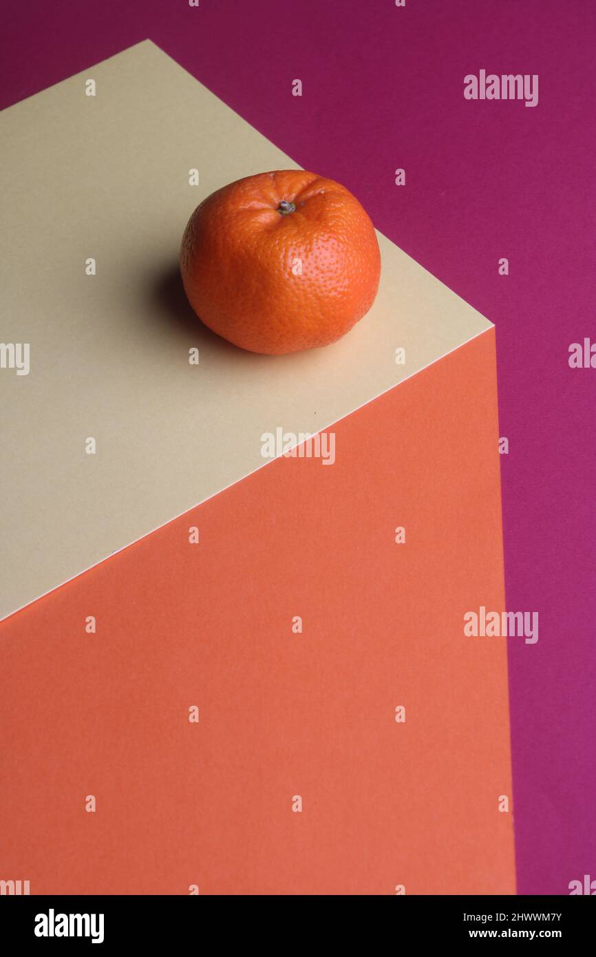 Ornage sur une corniche Banque D'Images