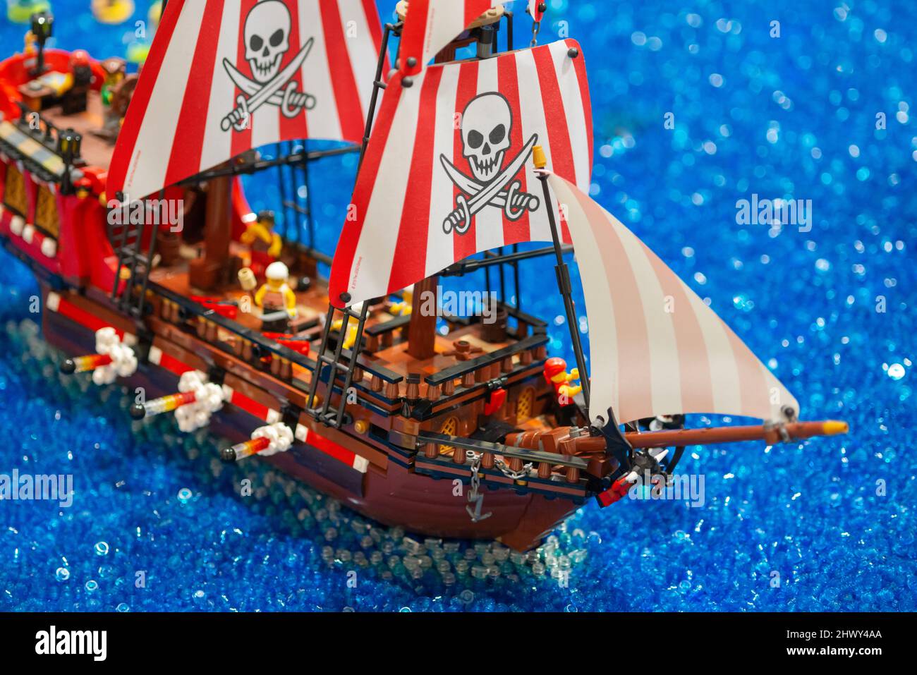 Lego Pirates des Caraïbes Banque D'Images