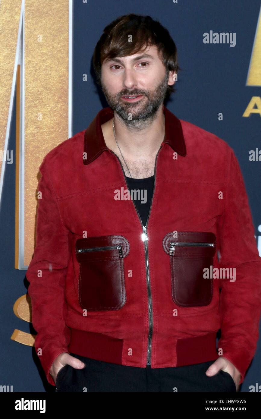 7 mars 2022, Las Vegas, NV, Etats-Unis: LAS VEGAS - 7 MARS: Dave Haywood à l'Academy of Country Music Awards 2022 arrivées au stade Allegent le 7 mars 2022 à Las Vegas, NV (image de crédit: © Kay Blake/ZUMA Press Wire) Banque D'Images