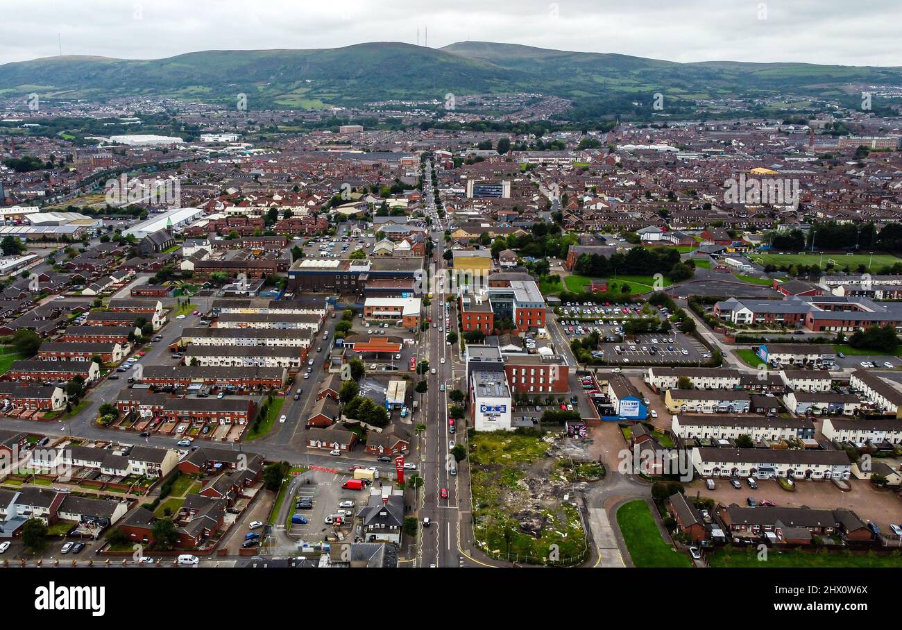 Shankill Road, Belfast Banque D'Images