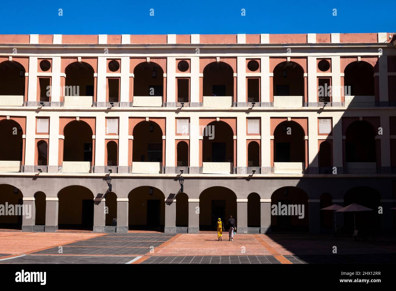 Cuartel de Ballajá, une ancienne caserne militaire coloniale espagnole, San Juan, Porto Rico Banque D'Images