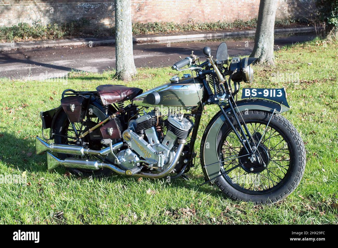 1931 Jackson indomitable 1000cc BS 9113 Banque D'Images