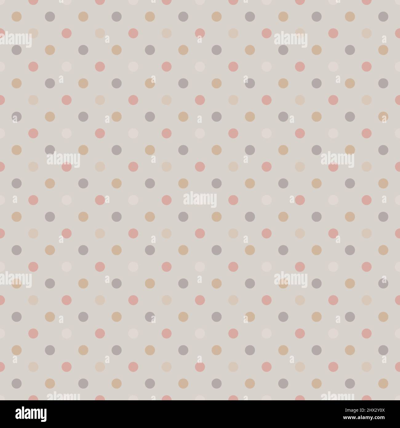 Motif abstrait, décoration sans couture à pois, arrière-plan à pois répétés, imprimé textile, papier peint Banque D'Images