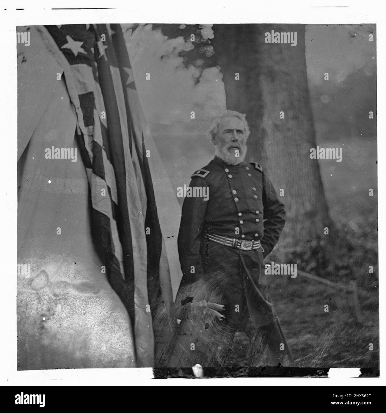 Photo d'époque de la Guerre de Sécession 1860s Banque D'Images