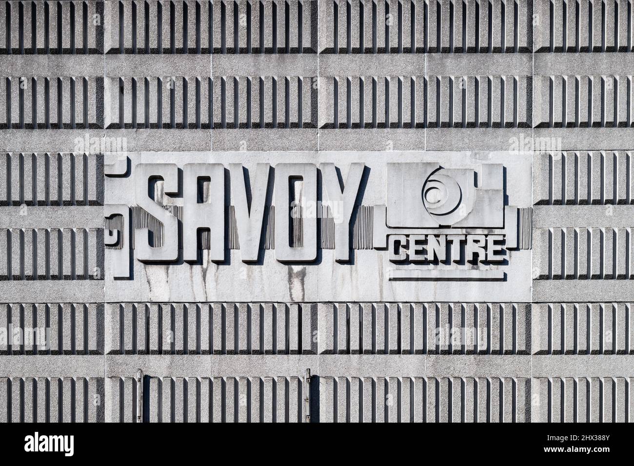 Savoy Centre Glasgow Ecosse Royaume-Uni - architecture brutaliste Banque D'Images