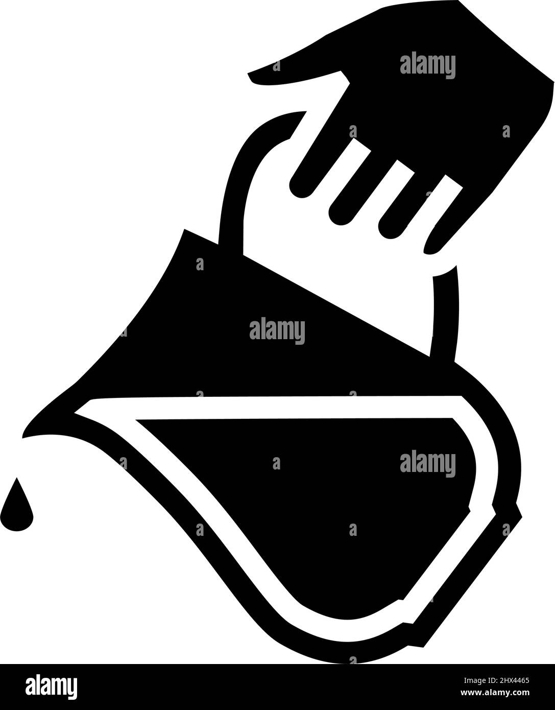 illustration du vecteur d'icône d'ajout de glyphe de lait Illustration de Vecteur