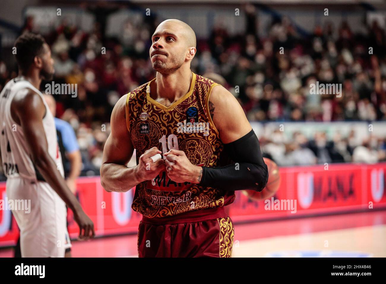 Venise, Italie. 09th mars 2022. Jordan Morgan (Umana Reyer Venezia) pendant Umana Reyer Venezia vs Virtus Segafredo Bologna, Basketball Eurocup Championship à Venise, Italie, marzo 09 2022 crédit: Independent photo Agency/Alay Live News Banque D'Images