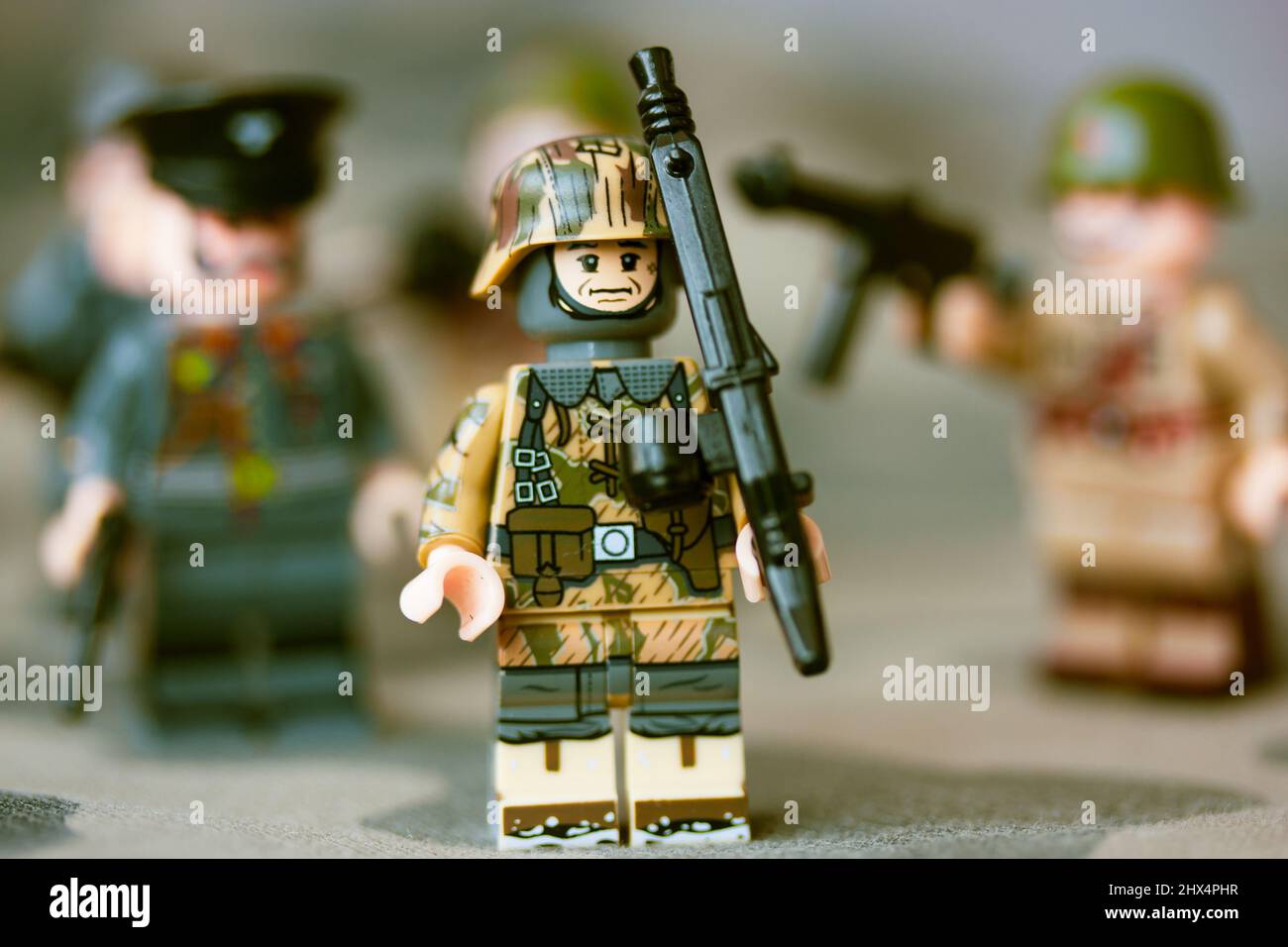 Ww2 lego soldat Banque de photographies et d'images à haute résolution -  Alamy