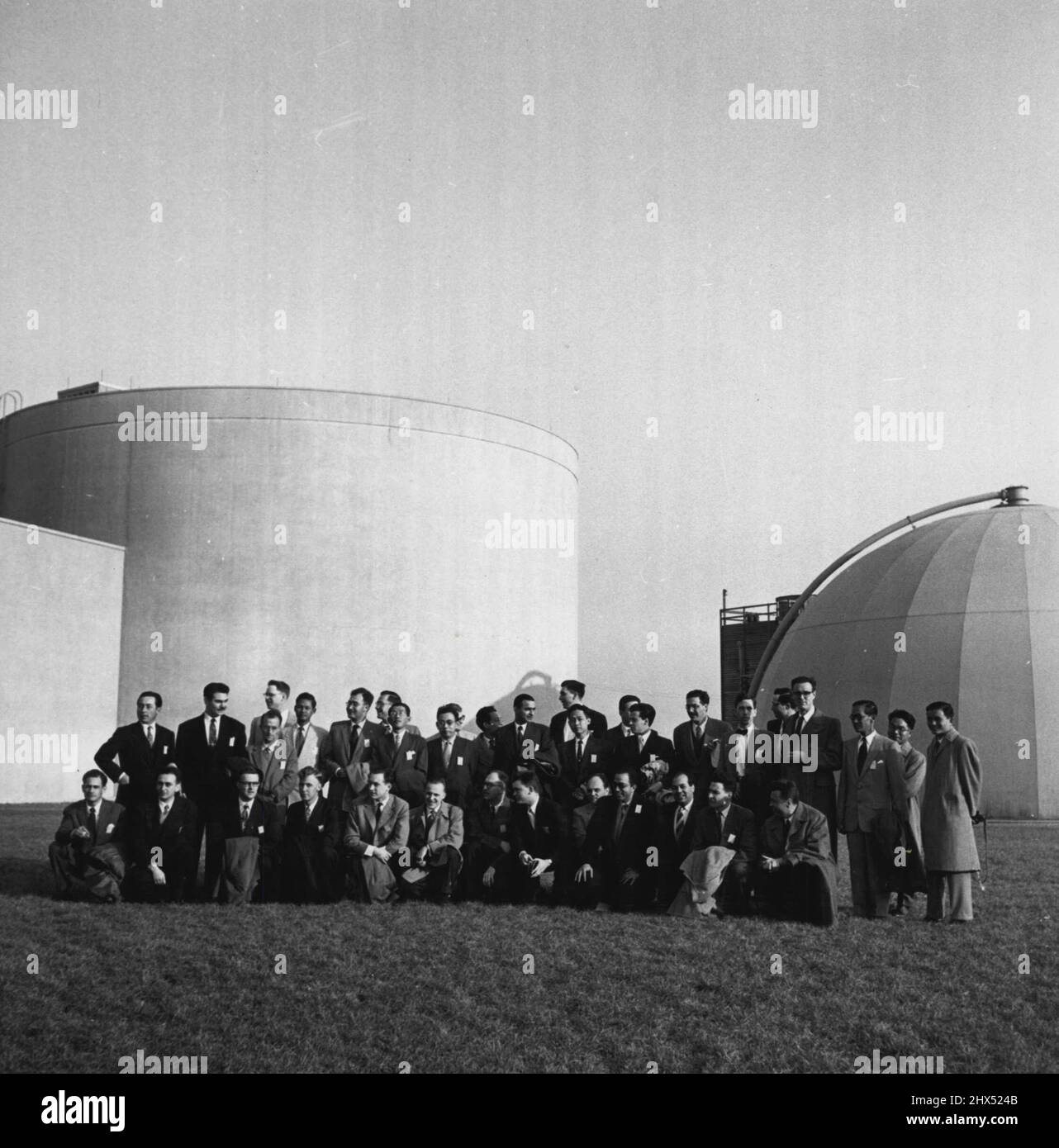 Argonne Laboratories - Chicago Etats-Unis. 29 juin 1955. Banque D'Images