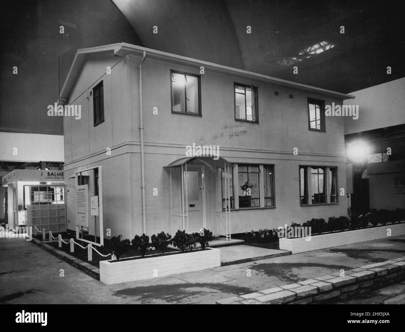 Les nouvelles maisons d'Angleterre. La nouvelle Maison de deux étages