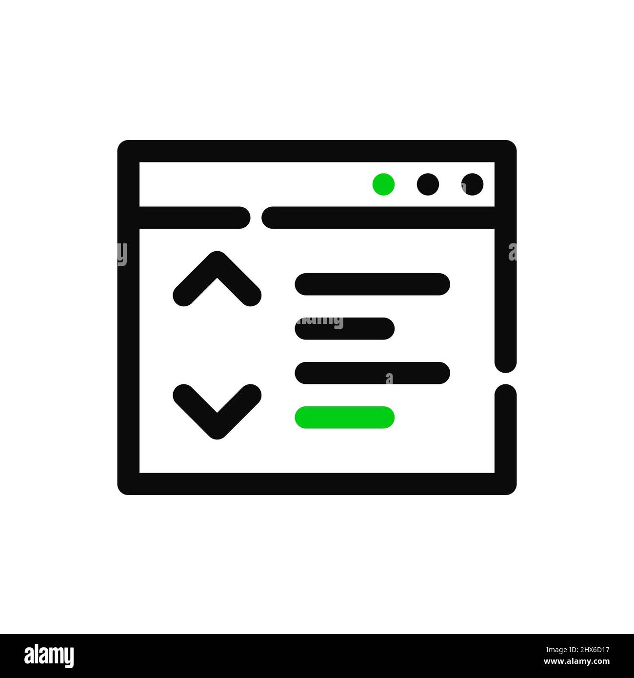 Outil de type d'alignement de texte. Pixel Perfect, icône de contour modifiable Illustration de Vecteur
