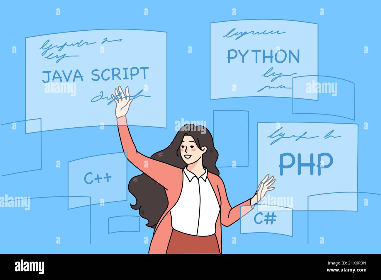 Scripts java Banque d'images vectorielles - Alamy