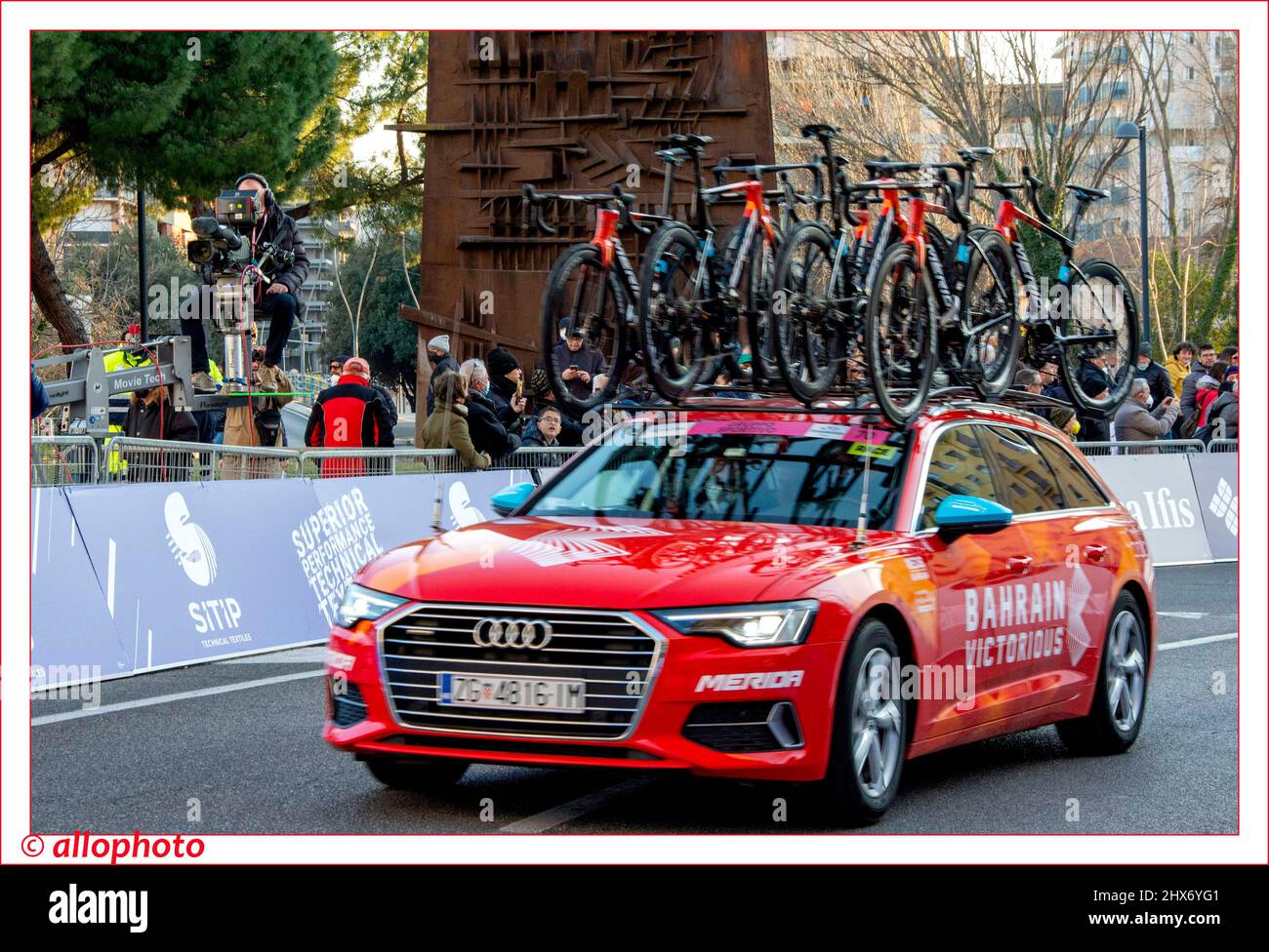 tappa terza tirreno adriatica Banque D'Images