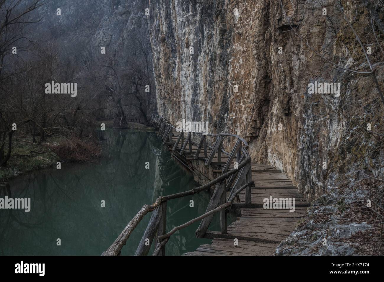 Un voyage autour de la belle nature en Bulgarie Banque D'Images