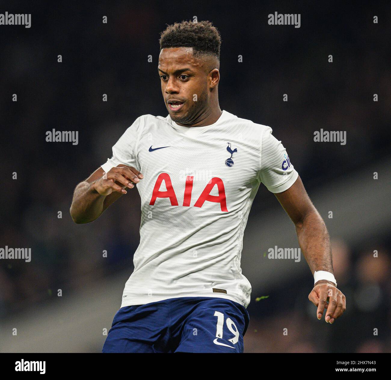 07 mars 2022 - Tottenham Hotspur v Everton - Premier League - Tottenham Hotspur Stadium Tottenham Hotspur Ryan Sessegnon pendant la Premier League Banque D'Images