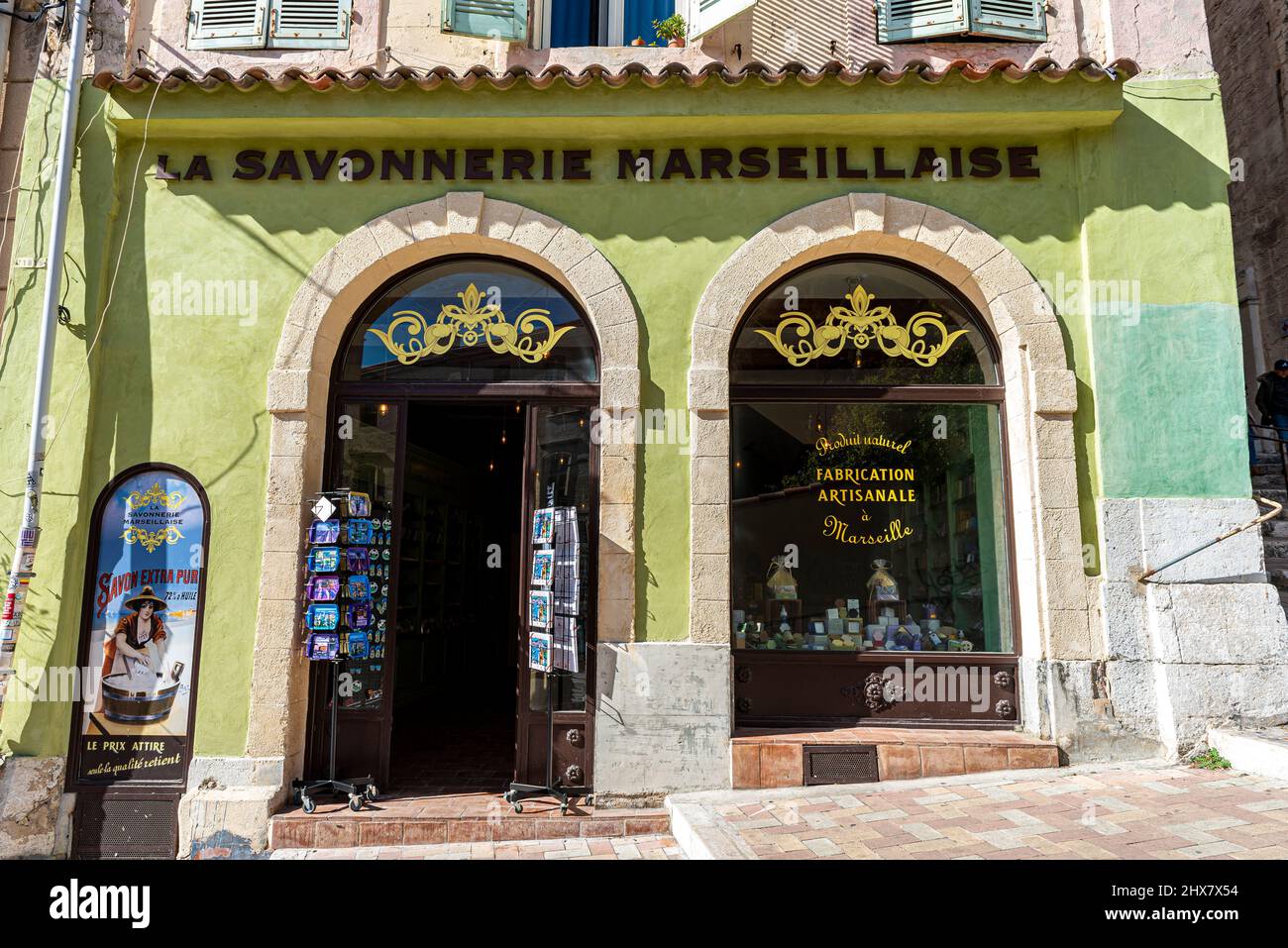 Savonnerie du Panier, Marseille France Paca Photo Stock - Alamy