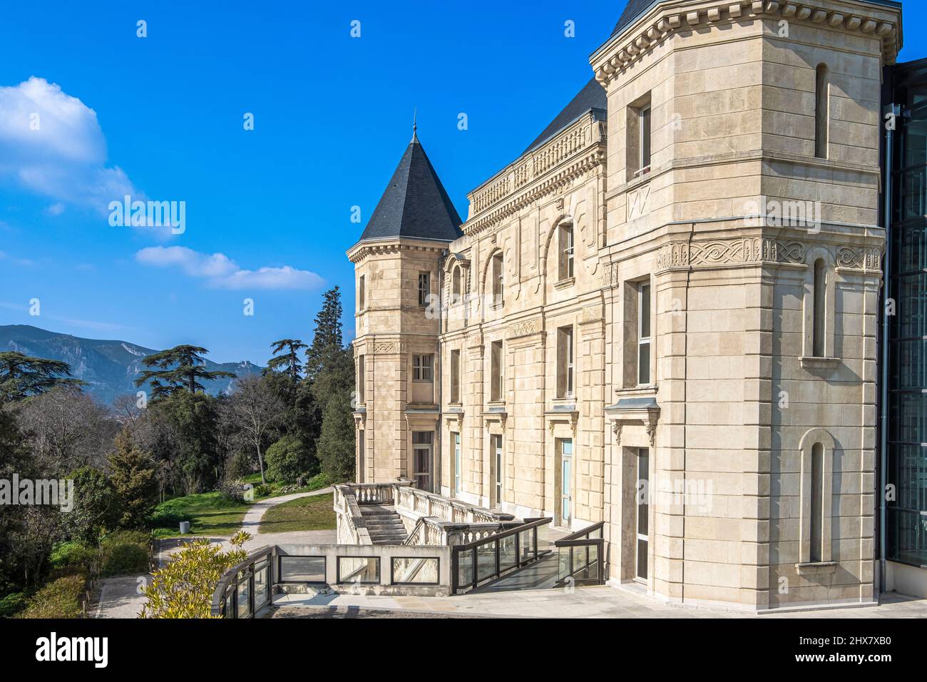 Parc du chateau de la buzine Banque de photographies et d’images à ...
