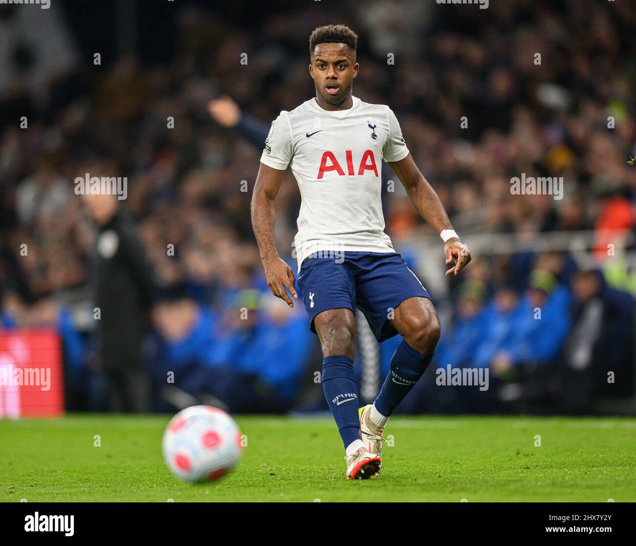 07 mars 2022 - Tottenham Hotspur v Everton - Premier League - Tottenham Hotspur Stadium Tottenham Hotspur Ryan Sessegnon pendant la Premier League Banque D'Images