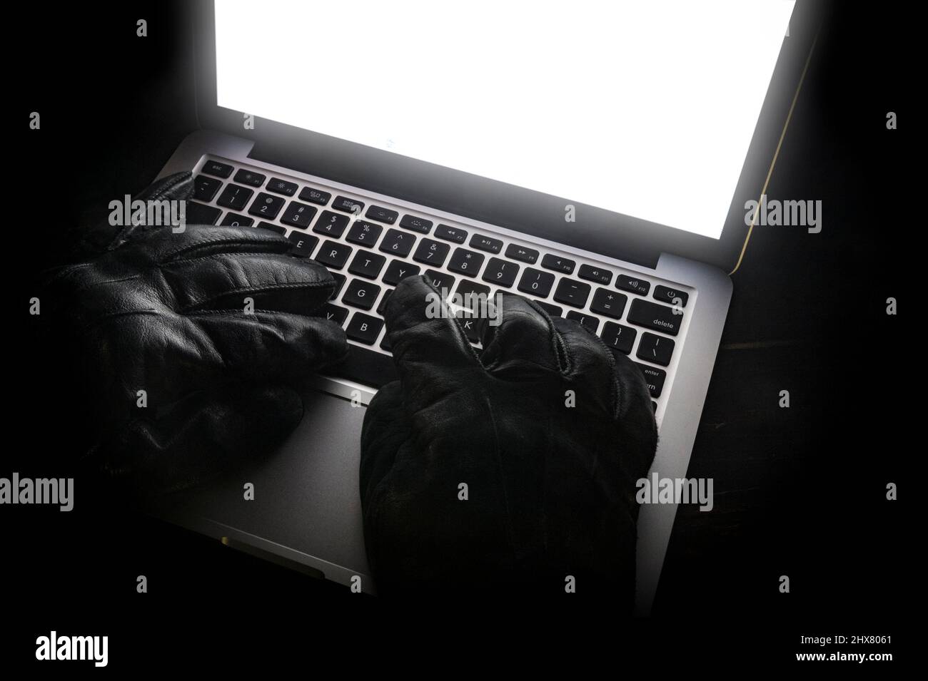 Pirate informatique Banque D'Images