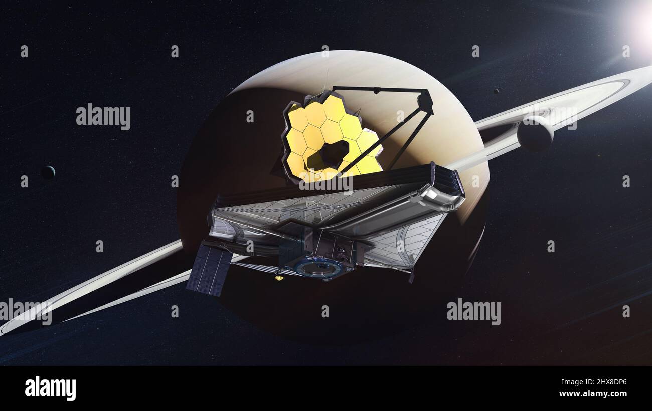 Le télescope James b explore des espaces profonds près de la planète
