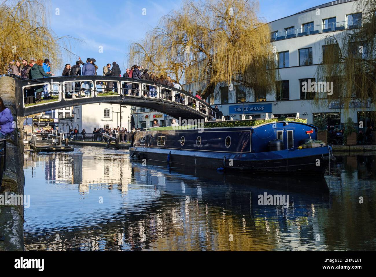 Macclesfield Bridge, Camden Town, Londres, Angleterre, Grande-Bretagne Banque D'Images