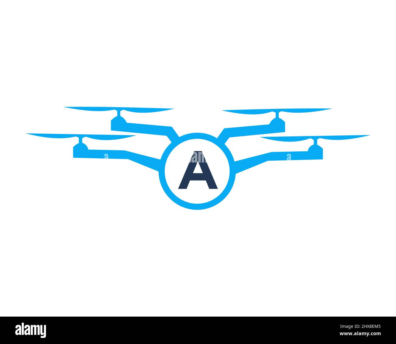 Logo de drone conception sur la lettre A concept. Modèle de vecteur de photographie Illustration de Vecteur Logo de drone conception sur la lettre A concept. Modèle de vecteur de photographie Illustration de Vecteur