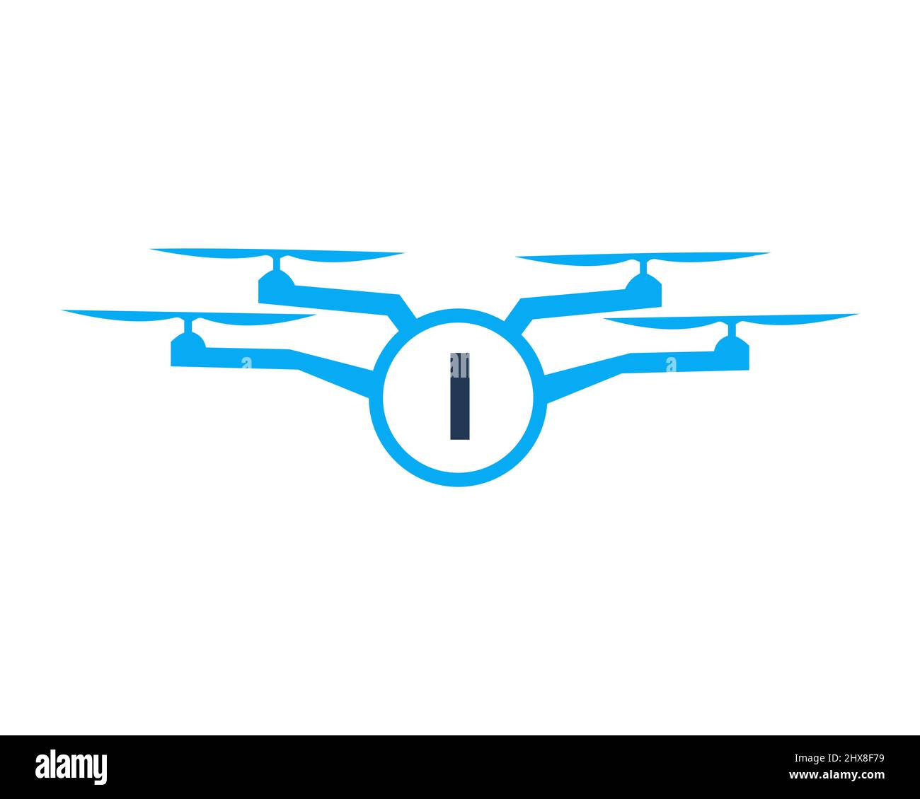 Conception du logo de drone sur le concept de la lettre I. Modèle de vecteur de photographie Illustration de Vecteur Conception du logo de drone sur le concept de la lettre I. Modèle de vecteur de photographie Illustration de Vecteur