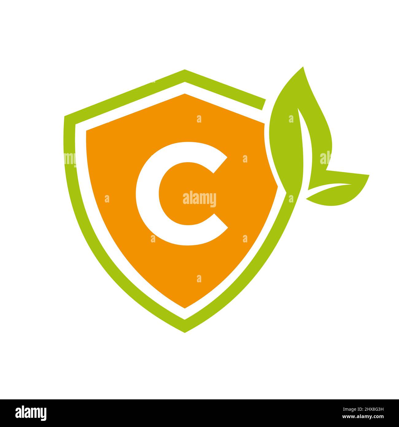 Logo Eco Leaf Agriculture sur modèle vectoriel lettre C. ECO Sign, Agronomie, ferme de blé, Agriculture rurale, concept de récolte naturelle Illustration de Vecteur Logo Eco Leaf Agriculture sur modèle vectoriel lettre C. ECO Sign, Agronomie, ferme de blé, Agriculture rurale, concept de récolte naturelle Illustration de Vecteur