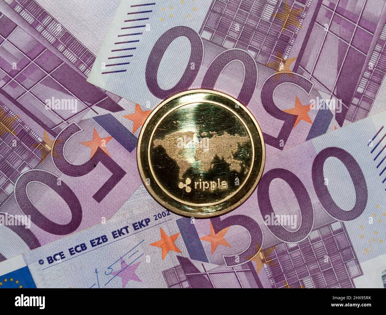 Ondulation, protocole de paiement Banque D'Images