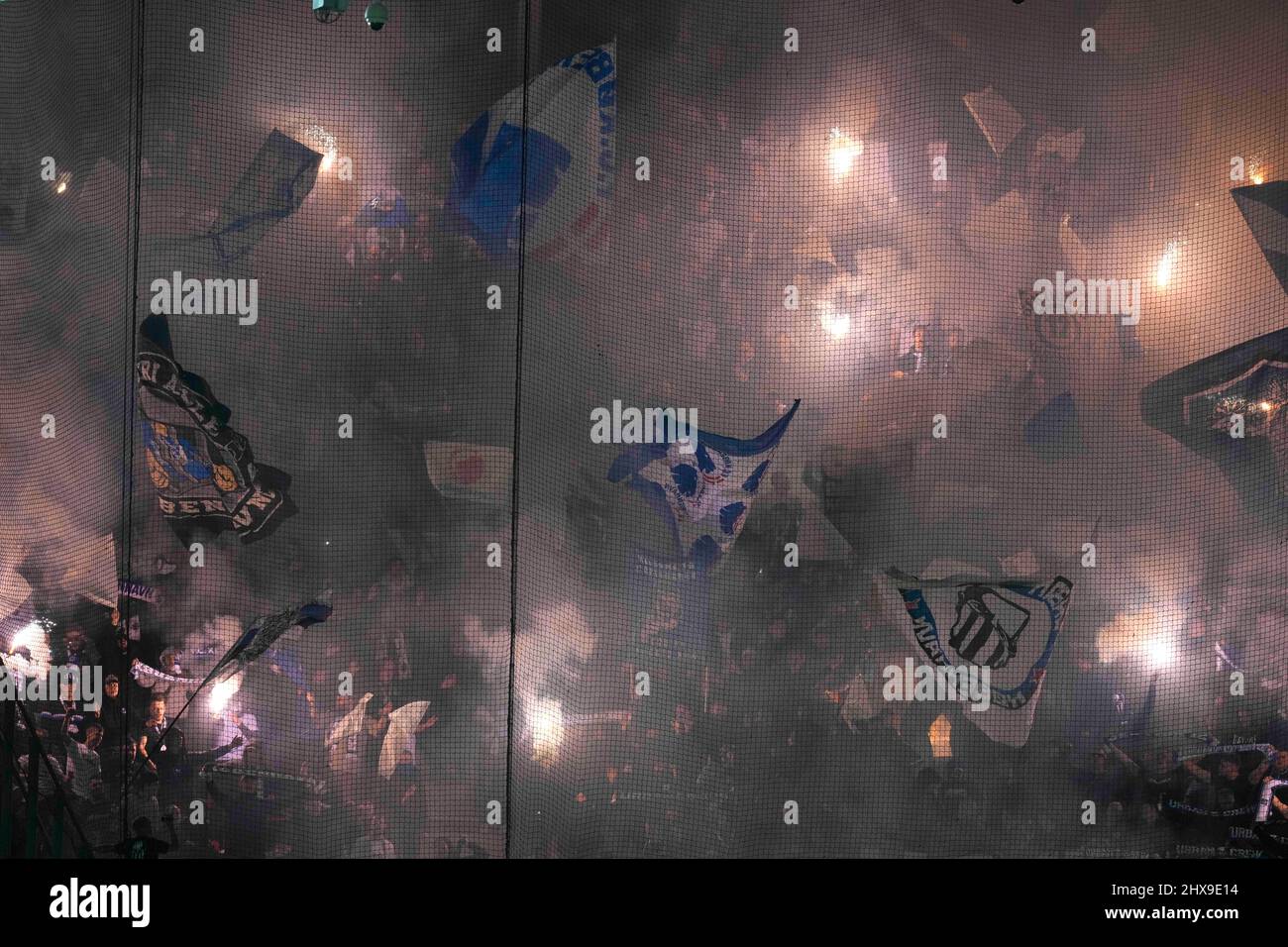 Philips Stadium, Eindhoven, pays-Bas. 5th mars 2022. UEFA Europa Conference League, au stade Philips, Eindhoven, pays-Bas. Kim Price/CSM/Alamy Live News Banque D'Images