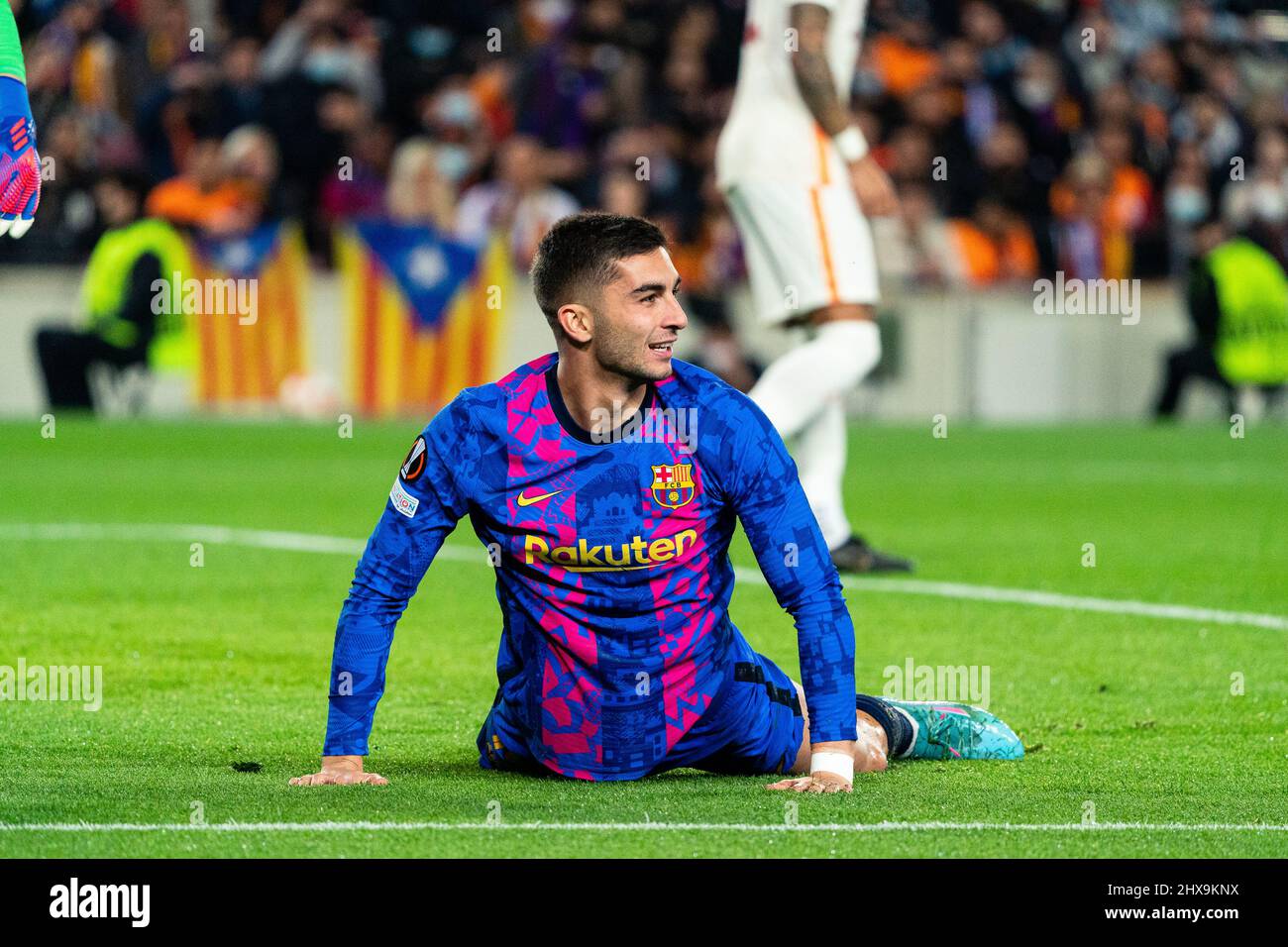 Barcelone, Espagne, 10, mars 2022. Europa League: FC Barcelona contre Galatasaray SK. Crédit : Joan Gosa/Alay Live News Banque D'Images